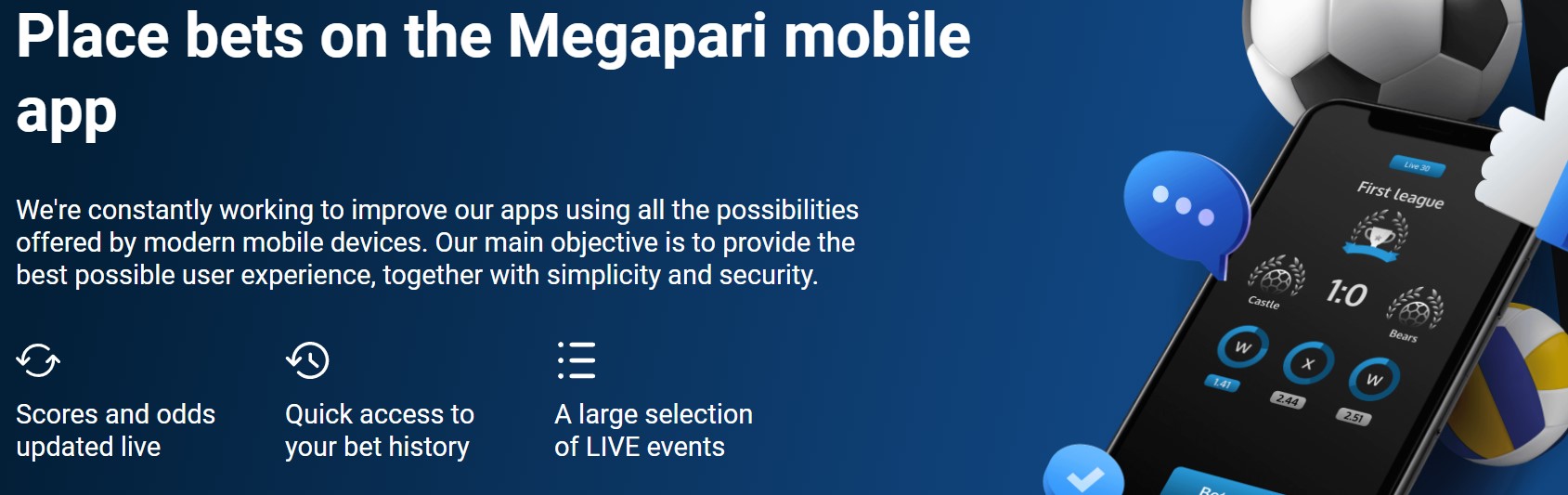 Megapari Mobile App